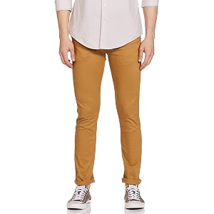 Spykar Mens Slim Trousers