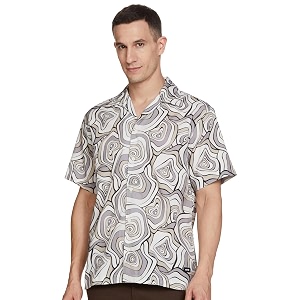 Spykar Mens Relaxed Fit N A Half