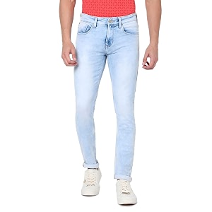 Spykar Mens Super Skinny Fit Jeans