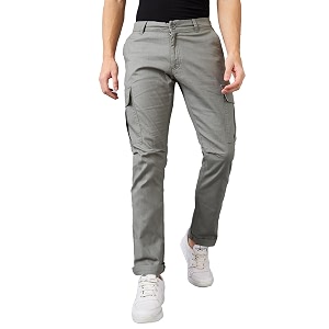 Spykar Men Green Regular Fit Mid Rise