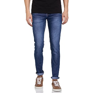 spykar men39s slim fit low rise casual jeans