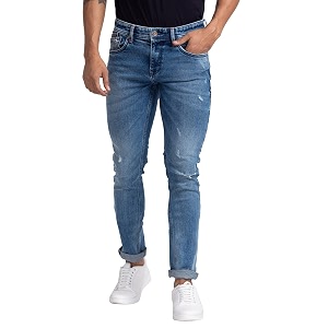 Spykar Men Mid Rise Slim Fit Jeans