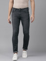 Spykar Men Regular Mid Rise Grey Jeans
