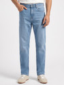 Spykar Men Regular Mid Rise Light Blue