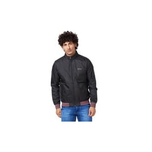 Spykar Mens Standard Length Jet Cotton Straight