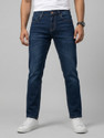 Spykar Men Slim Low Rise Dark Blue