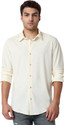 Spykar Men Solid Casual Beige Shirt