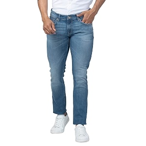 Spykar Men Mid Rise Vintage Cotton Slim