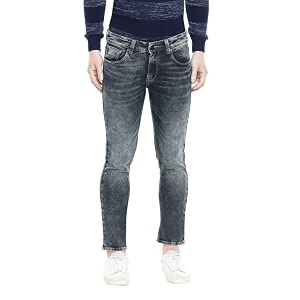 Spykar Mens Skinny Fit Cotton Jeans