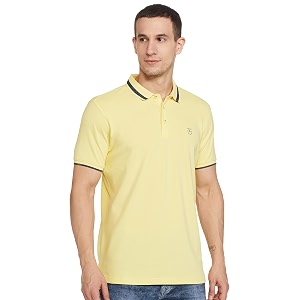 Spykar Mens Solid Slim Fit T-Shirt