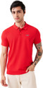 Spykar Printed Men Polo Neck Red T-Shirt