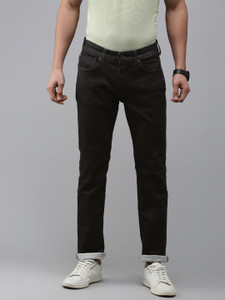 Spykar Regular Men Black Jeans