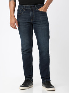 Spykar Regular Men Dark Blue Jeans