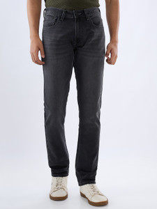 Spykar Regular Men Grey Jeans
