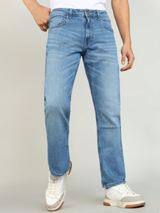 Spykar Relaxed Fit Men Blue Jeans