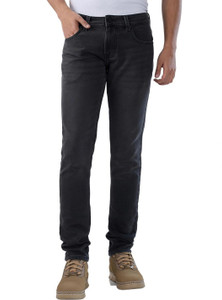 Spykar Skinny Men Black Jeans