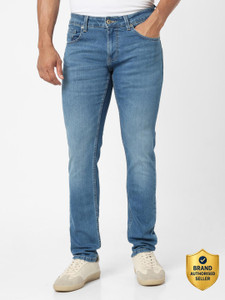 Spykar Skinny Men Blue Jeans