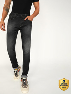 Spykar Slim Men Black Jeans