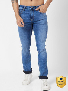 Spykar Slim Men Dark Blue Jeans