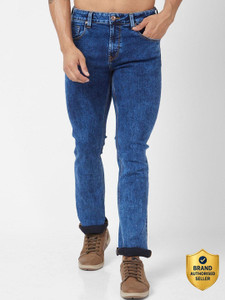 Spykar Slim Men Dark Blue Jeans