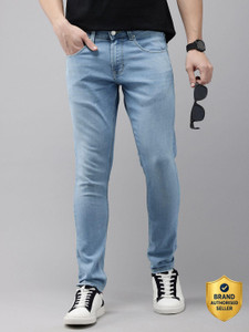 Spykar Slim Men Light Blue Jeans