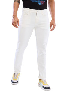 Spykar Slim Men White Jeans