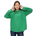 Spykar Solid Blended Round Neck Women39s Regular