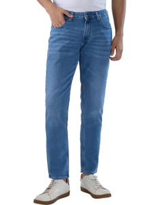 Spykar Straight Fit Men Blue Jeans
