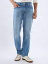 Spykar Straight Fit Men Light Blue Jeans