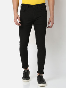 Spykar Super Skinny Men Black Jeans