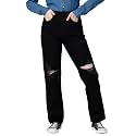 Spykar Women39s High Rise Cotton Straight Fit