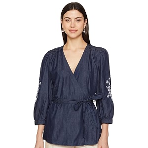 Spykar Womens Slim Fit Top