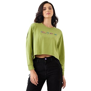 Spykar Women Sweatshirt