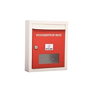 heavy gi metal suggestion boxletter boxcompaint boxmail boxdonation box wall mount box with key lock