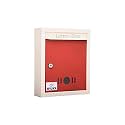 Heavy Metal Letter Box Mail Box Compaint Box Suggestion Box Donation Box Wall mountble Box Letter Box for gate and Wall with Key Lock (Letter Box)