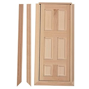 mini dollhouse door 112 dollhouse miniature furniture doll house mini wooden door for dolls furniture accessories bicyclelight doll accessories