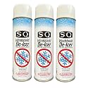 SQ Windshield De-Icer Frost and Snow Remover, 14.5 oz per can (3)