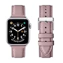 Genuine Leather Band Compatible with Apple Watch Bands for Women Office