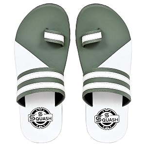 SQUASH Mens Flip Flops casual Synthetic Slipper