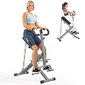 Squat Machine for Home Gym, Squat Rowing Machine with Adjustable Resistance and Optional Full Motion, Squat Assist Trainer for Glutes (Black)
