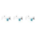 Squatty Potty The Original Bathroom Toilet Stool, White, 9 (Pack of 2)