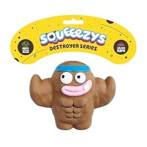 monster brother  squeaky toys for dogs latex dog toys for medium dogs 020kgs  brown