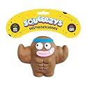 Monster Brother – Squeaky Toys for Dogs, Latex Dog Toys for Medium Dogs (0–20kgs) – Brown