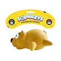 Chubby Bear – Squeaky Toys for Dogs, Latex Dog Toys for Medium Dogs (0–20kgs) – Brown