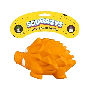 warthog  squeaky toys for dogs latex dog toys for large dogs 030kgs  orange