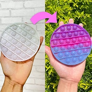 pop it fidget toypush pop bubble fidget toyrainbow color changing pop itglow under the sun pop itsrandom shape pop bubble fidget round