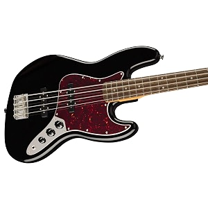 squier classic vibe 60s jazz bass black laurel fingerboard