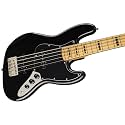 Squier Classic Vibe 70s 5-String Jazz Bass, Black, Maple Fingerboard