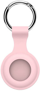 squif airtags silicone case protective cover for airtag with hook ring key chain