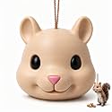 Squirrel Feeder Head, Big Mask Style Wildlife Feeding Station Outdoor